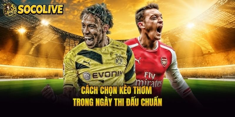Cách chọn kèo thơm trong ngày thi đấu chuẩn