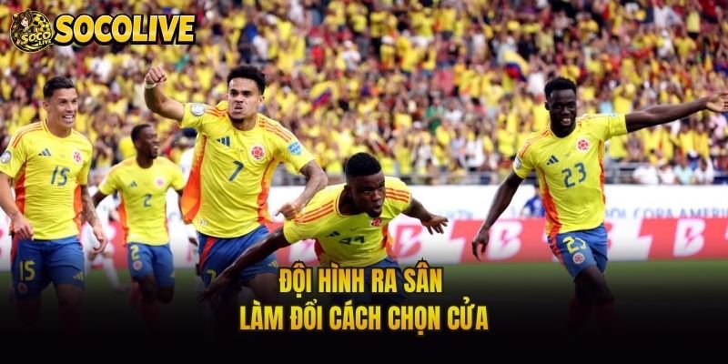 Đội hình ra sân làm đổi cách chọn cửa