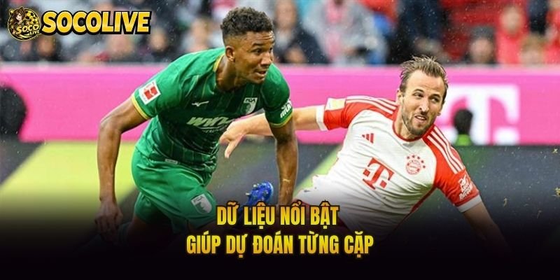 Dữ liệu nổi bật giúp dự đoán từng cặp