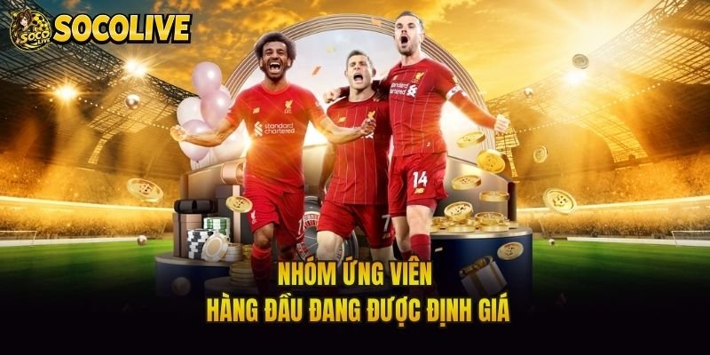 Nhóm ứng viên hàng đầu đang được định giá
