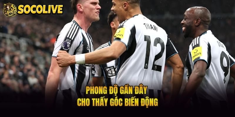 Phong độ gần đây cho thấy góc biến động