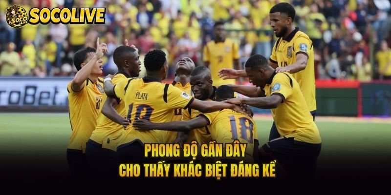 Phong độ gần đây cho thấy khác biệt đáng kể